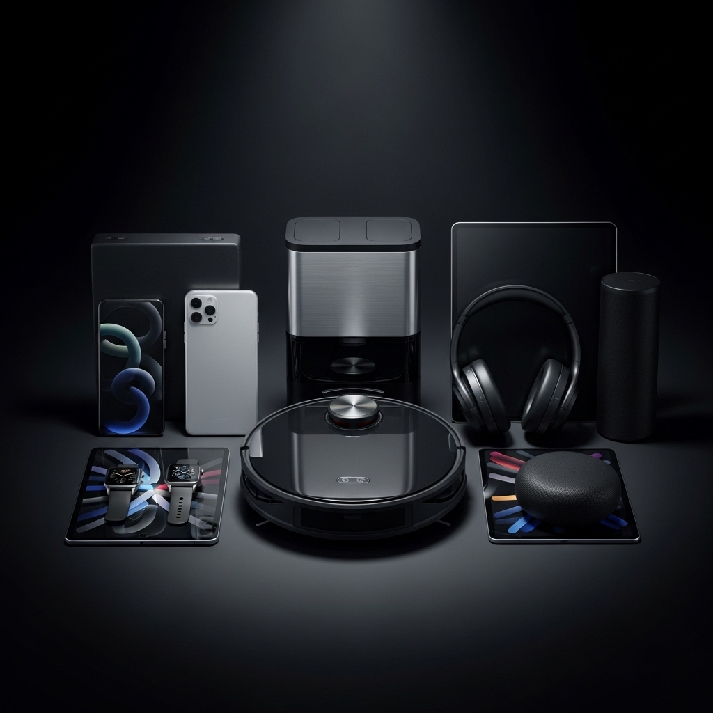 スポットライトを浴びるセール対象の家電やガジェット