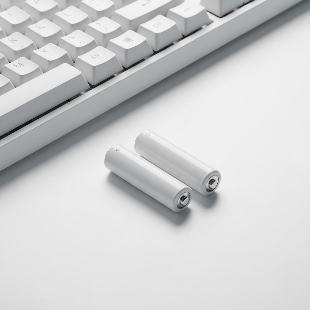 充電池とHHKBキーボード エネループ